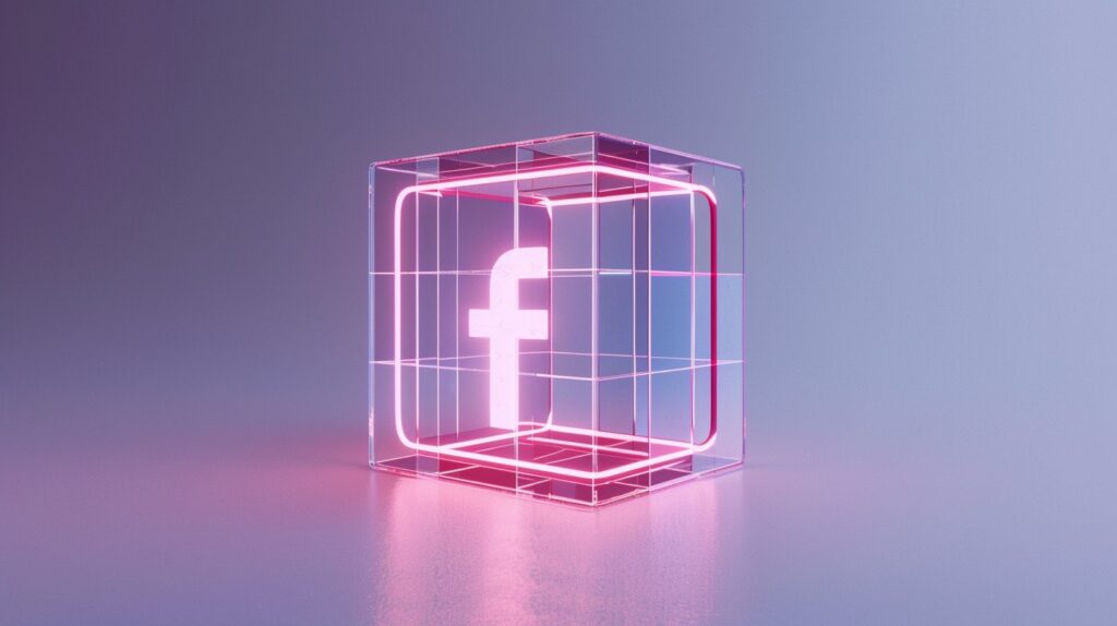 StockCake Facebook in Neon 1728035495 1