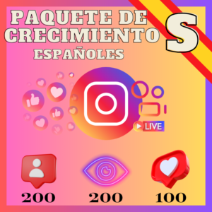 PAQUETE DE CRECIMIENTO S ESPAÑOL