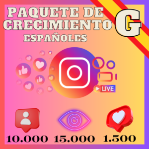 PAQUETE DE CRECIMIENTO GIGANTE ESPAÑOL