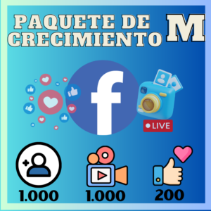 PAQUETE DE CRECIMIENTO M FACEBOOK