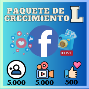 PAQUETE DE CRECIMIENTO L FACEBOOK