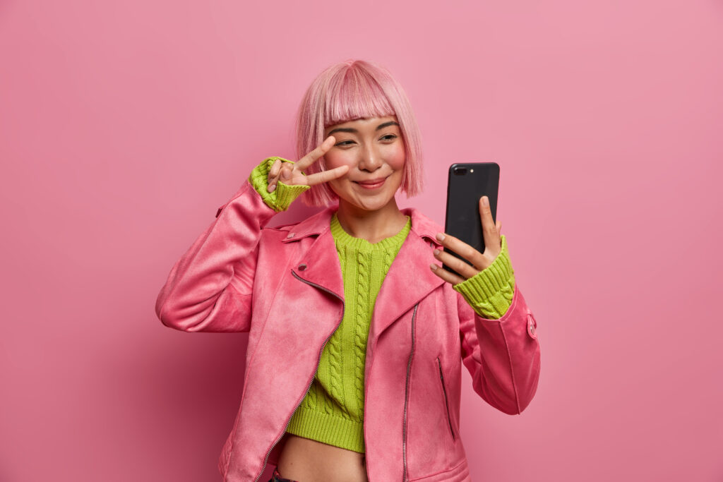 mujer tiktok